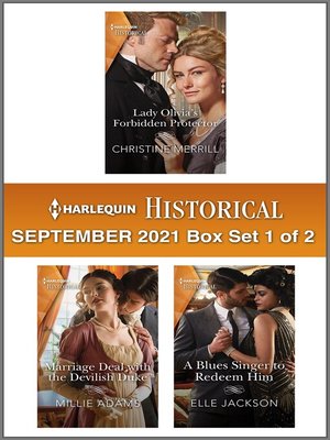 cover image of Harlequin Historical September 2021--Box Set 1 of 2
